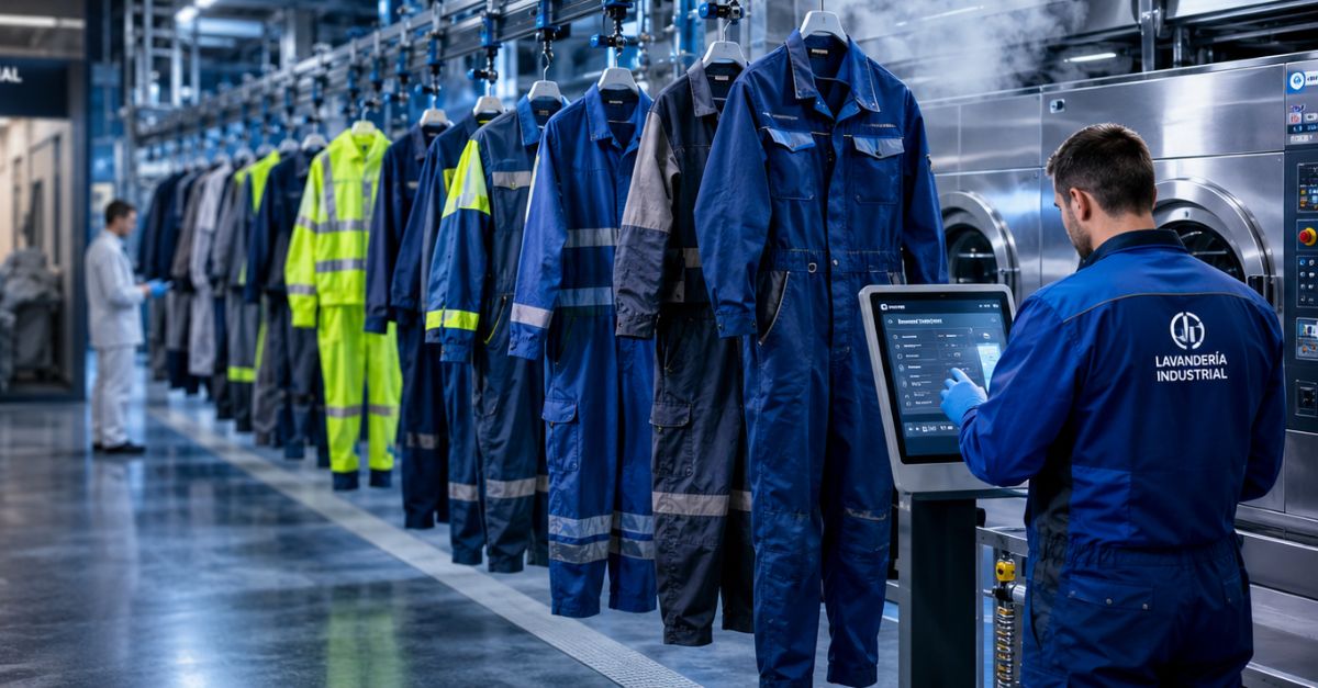 ¿Qué diferencias existen entre una lavandería industrial para uniformes laborales y una textil?