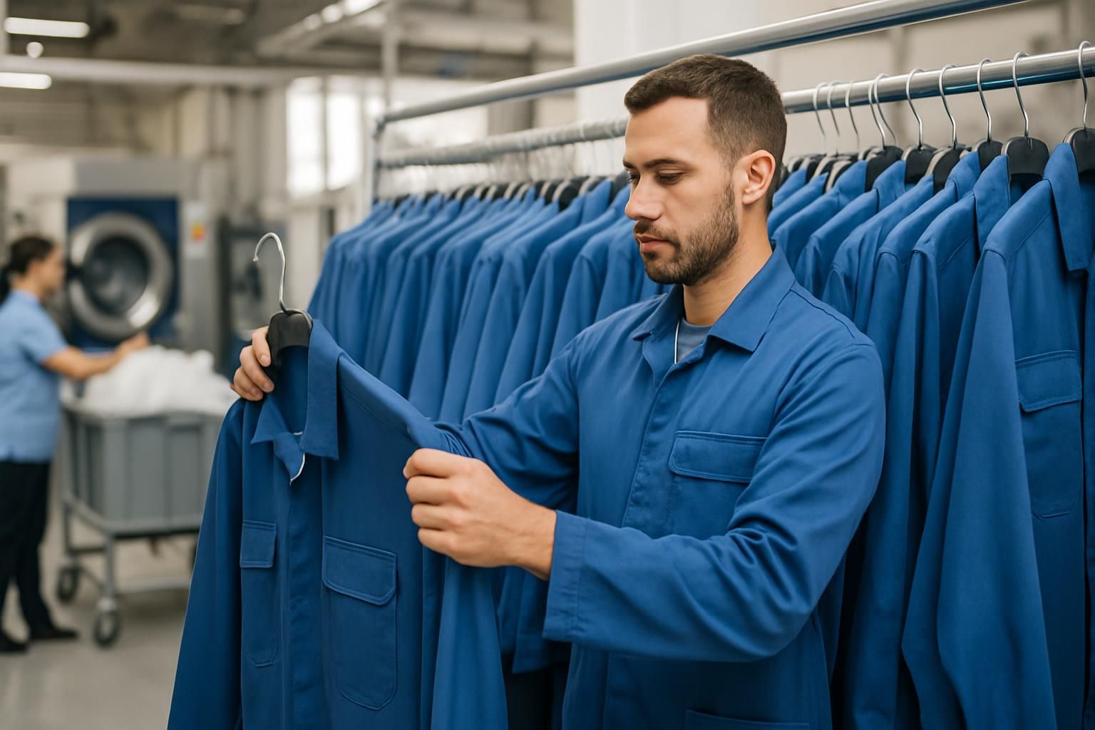 renting de ropa de trabajo con lavado y control para industria. Infórmate